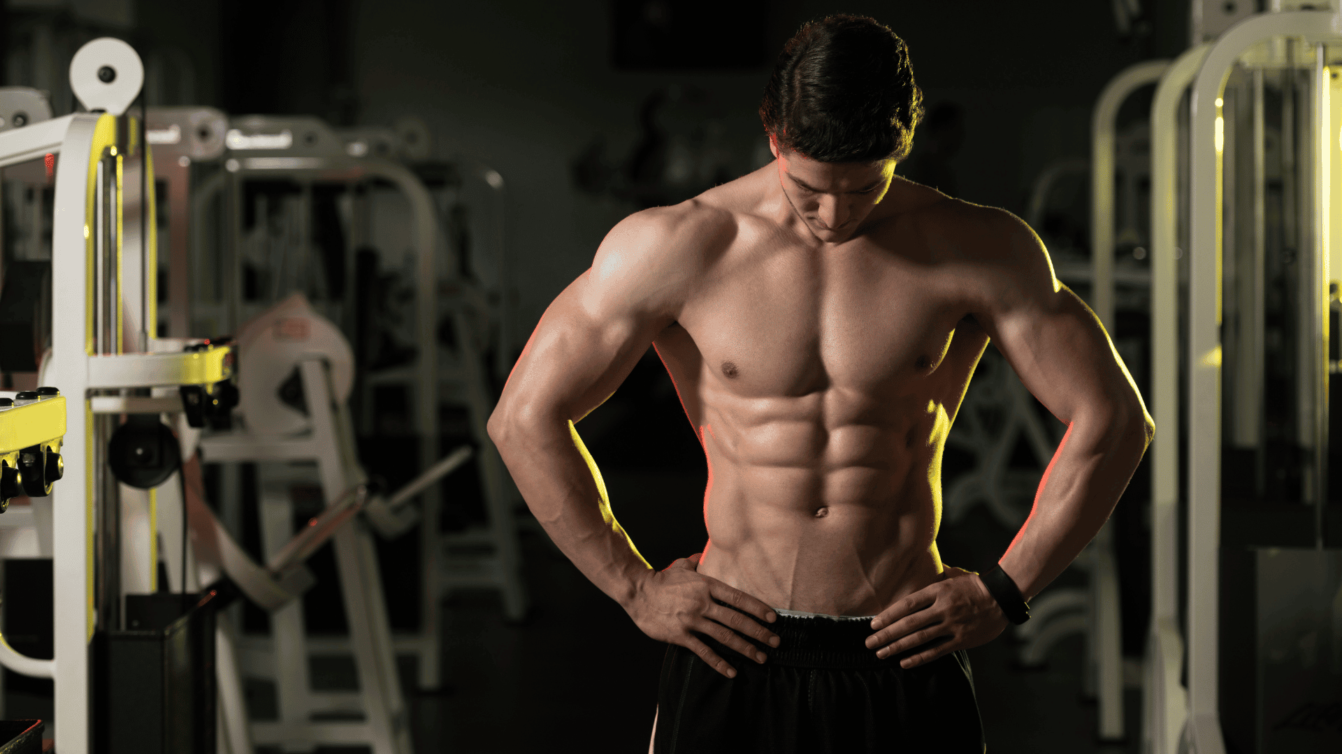 Healthy Man With Six Pack
